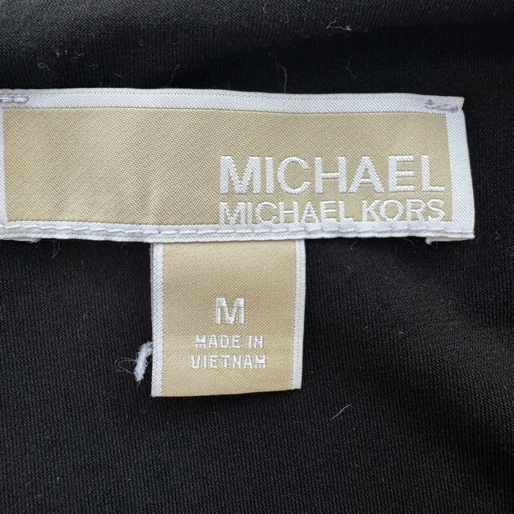 Michael Kors Black Ruched Mini Dress - Picture 5 of 8